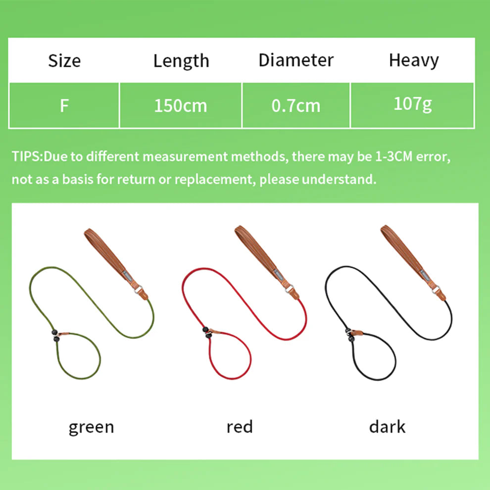 HiDREAM Dog Explosion-proof Impact Nylon Leash P Chain